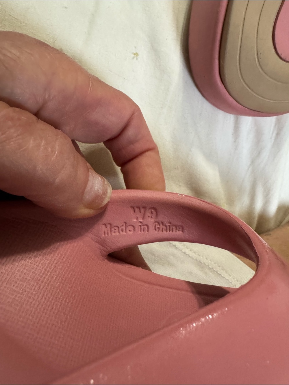 Aetrex Maui Orthotic, Flip-Flop Women’s Size 9 Mauve Pink Comfort Arch Support - Picture 8 of 11
